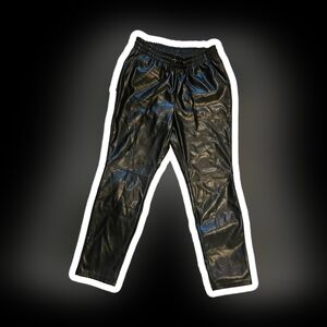 Laundry faux leather pants